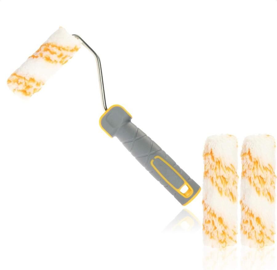 Verfroller Paint Roller Brush Set 3 x paint rollers