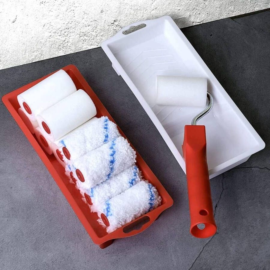 Verfroller rollen hoekkwast hoekschilders muur roller 16 stuks