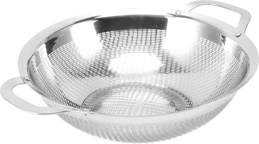 Vergiet Rvs Keuken Pasta Spaghetti Groente Fruit Zeef 27CM
