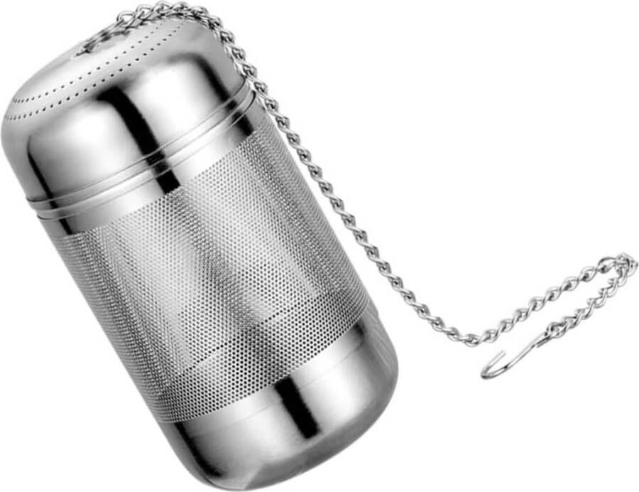 Vergieten & Zeven Passeerzeven Theezeef -Thee infuser- Thee ei voor losse thee Theefilter voor losse thee Extra Fijne Filter -Roestvrijstalen kruidenbal- Kruidenei -Roestvrijstalen- Filterkettinghaak