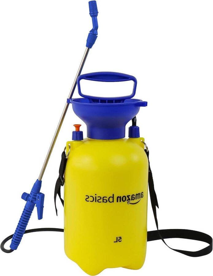 Vergrendelbaar trekkermechanisme Drukspuit 5 liter met verstelbare spuitkop