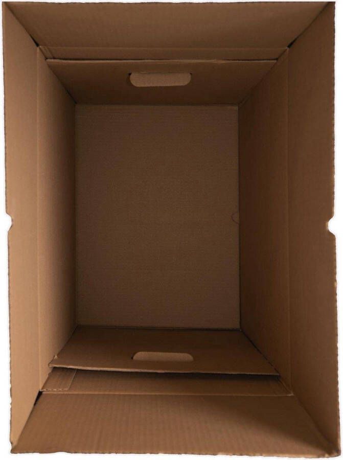 Verhuisdozen 15 stuks 50 Liter- Zelfsluitend Stevig 50kg laadvermogen