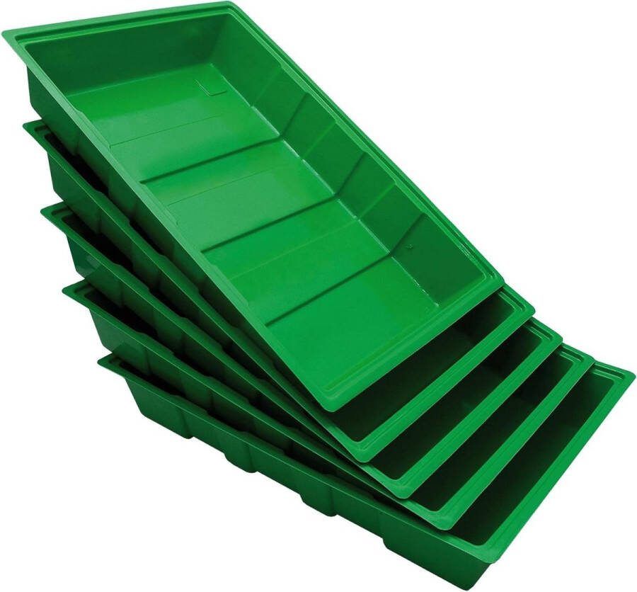 Verpakking kweekschalen zaden 35x235 cm meerkleurig B2010 Kweekbak