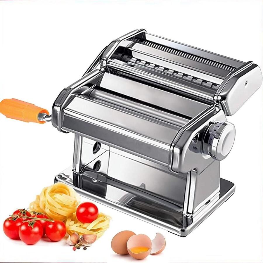 Verse Noodle Snijmachine Verstelbare Dikte Food Grade Roestvrij Staal