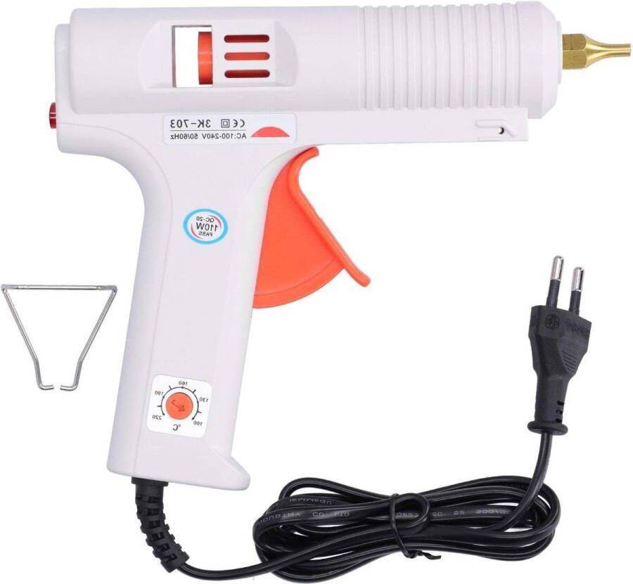 Verstelbaar Temperatuur Hot Melt Lijmpistool Industrieel High Power DIY Tool 11mm 110W EU-stekker