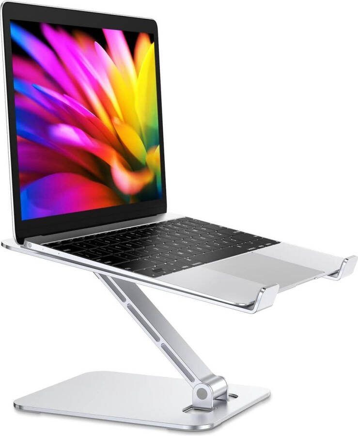 Verstelbare antislip aluminium laptopstandaard voor MacBook Air Pro Dell laptops tablets 10 inch 16 inch