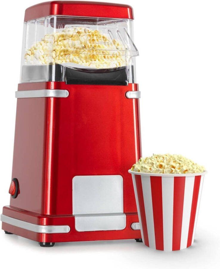 Vetvrije hetelucht popcornmachine Stagecaptain PCM-1200 HA Makkelijk in gebruik popcorn bowl