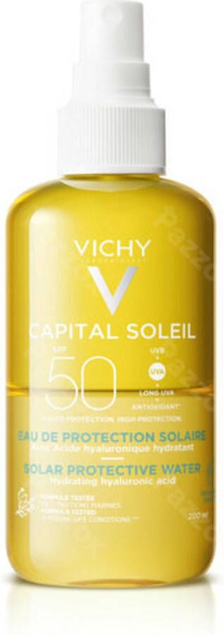 Vichy Capital Soleil Zonnebrand Water Hydratatie SPF50 200ml