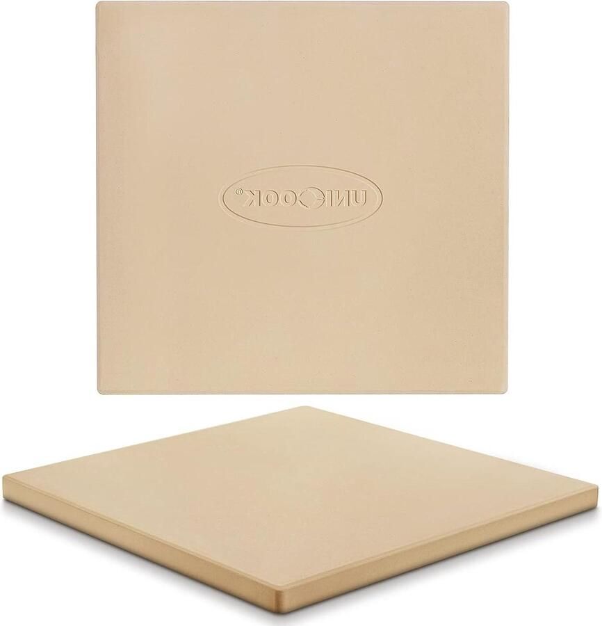 Zware keramische baksteen voor oven en barbecue Vierkante pizzasteen 305 cm Thermische schokbestendig Ideaal voor scherpe korst pizza brood koekjes