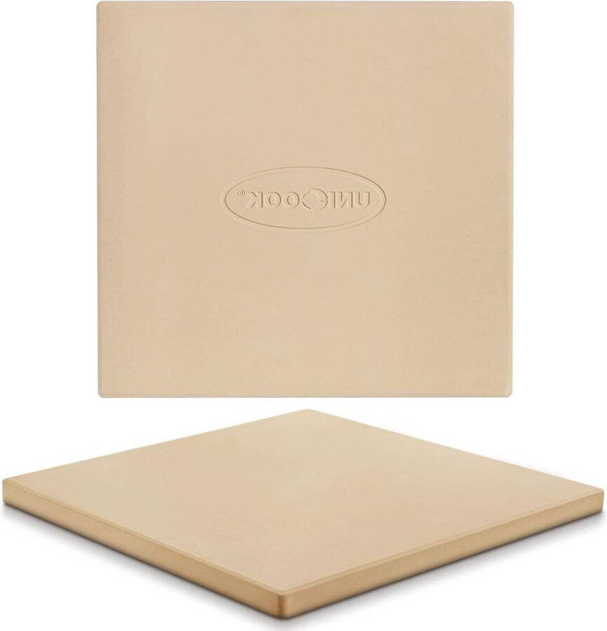 Vierkante zware keramische pizzasteen 305 cm voor oven barbecue en grill scherpe korst pizza brood koekjes thermische schokbestendig duurzaam veilig