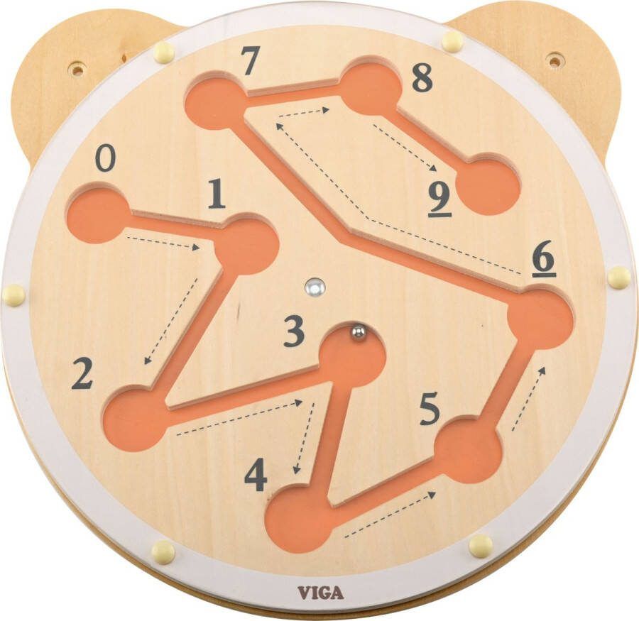 VIGA Houten Krijtbord Labyrint FSC Montessori Certificaat