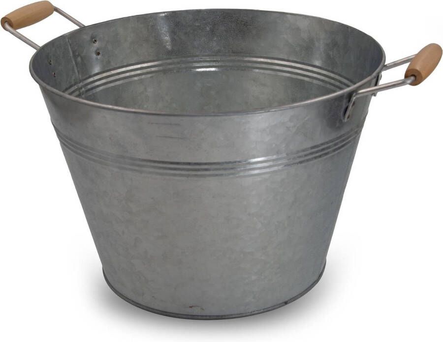 Vijverbak planten shabby chic tuindecoratie buiten waterbak mini-vijver balkondecoratie tuindecoratie met Blümelhuber Verzinkte kuip grote schaal Vijverbak