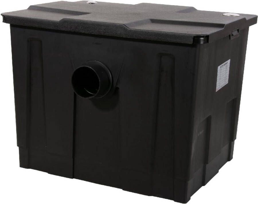 Vijverfilter MBF-350 meerkamerfilter afmeting 54 x 40 x 40 cm max vijvercapaciteit 12 m3 zonder vissen max debiet 8 m3 h geschikt voor verschillende filtermedia Vijverfilter