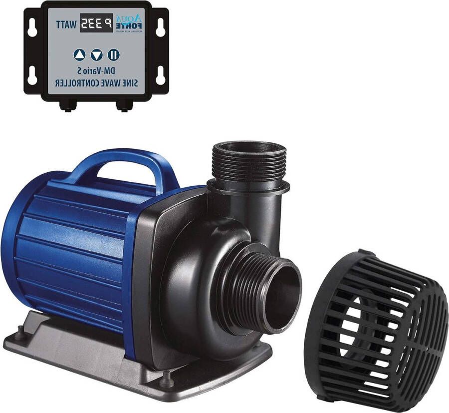 Vijverfilter RD800 Filter-vijverpomp DM-10.000 Vario S 34-85W opvoerhoogte 55m regelbaar met externe controller Ideaal als vijverpomp of als beeklooppomp. Vijverfilter