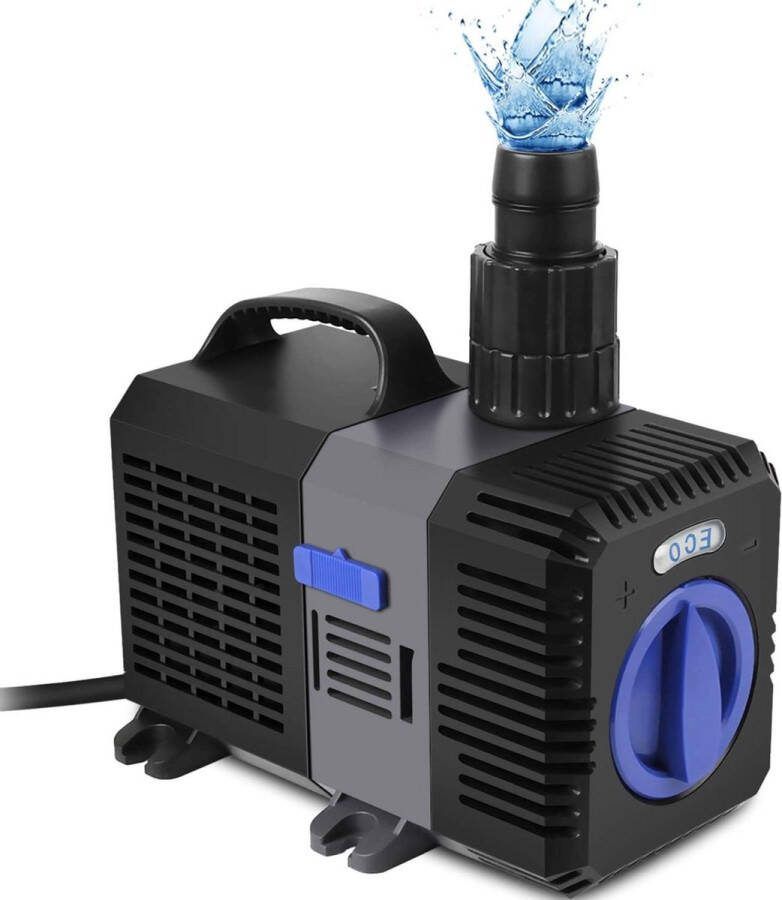 Vijverfilter Super ECO vijverpomp filterpomp energiebesparende waterpomp koivijver beeklooppomp (3000-12000L H) 3000L H Vijverfilter