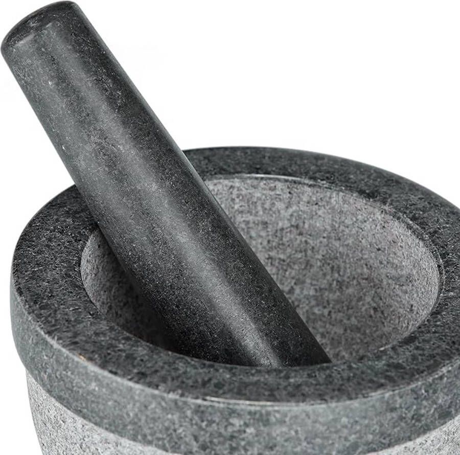 Vijzel en stamper Mortar and Pestle Grinder Bowl with Rod Hammer Sauce Garlic Pestle Hand Grinder Crusher Kitchen Gadgets Seasoning