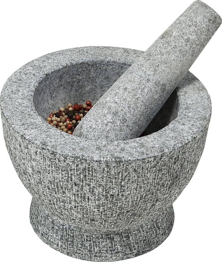 Vijzel en stamper Mortar and Pestle Grinder Bowl with Rod Hammer Sauce Garlic Pestle Hand Grinder Crusher Kitchen Gadgets Seasoning