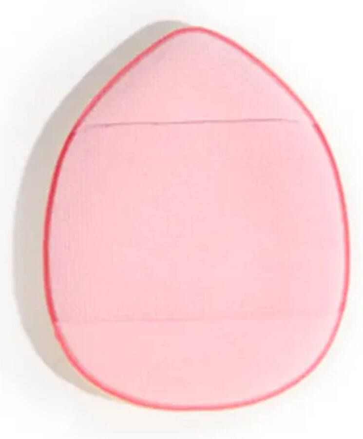 Vinger puff spons kleine foundation concealer spons roze 2 stuks