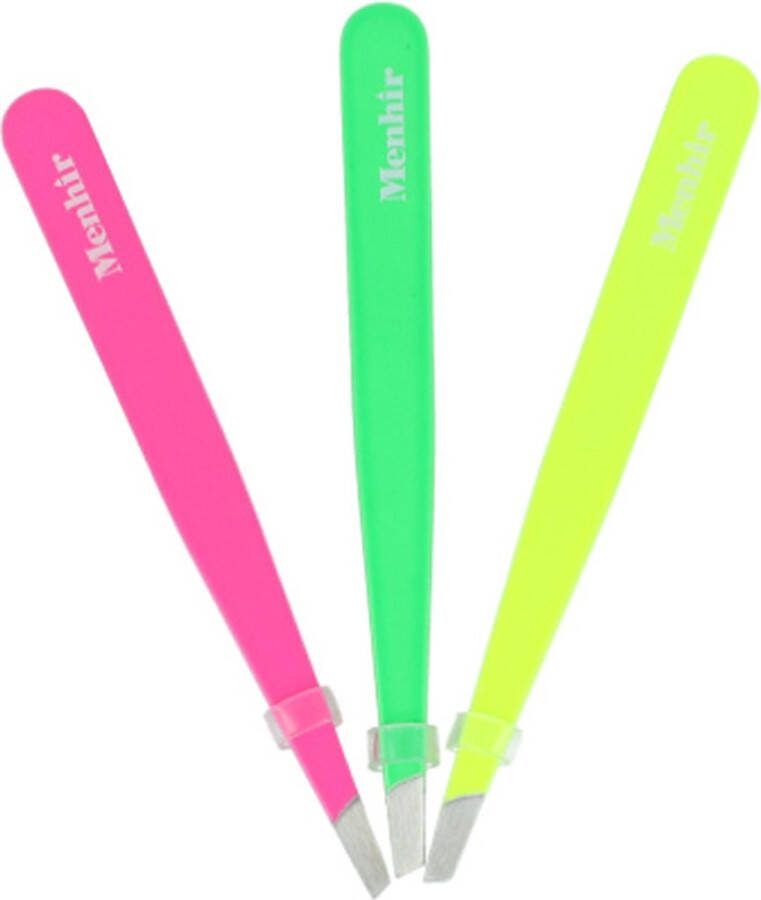 Vitry Menhir Epileer Pincet Fluo Paars 1Stuks