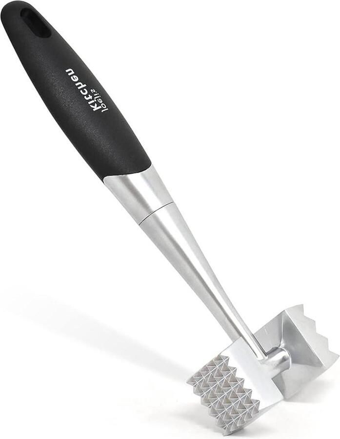 Vlees Hamer Sterke Duurzame Tenderiser-Mallet Voor Steak Gehakt Gevogelte Comfortabele Grip Zwart