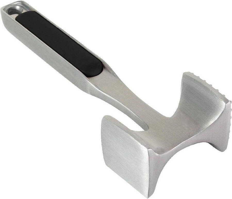 Vleeshamer ergonomische kunststof handgreep grijs 23 cm lang gastronomiekwaliteit Gourmet KO119OHCGA