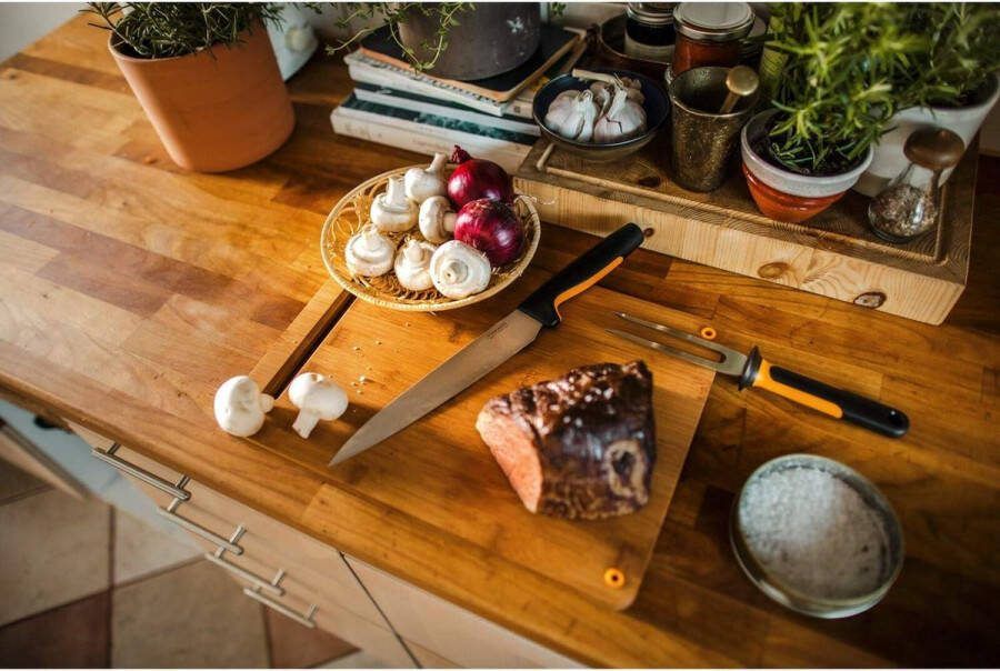 Vleesmes Functional Form lengte: 34 cm Japans roestvrij staal kunststofMeerkleurig Beste kwaliteit met ergonomisch ontwerp brisket slicing knife
