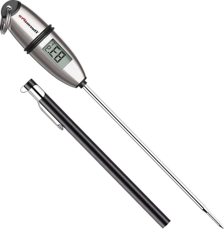 Vleesthermometer Digitaal Koken Voedsel Thermometer met Super Lange Sonde