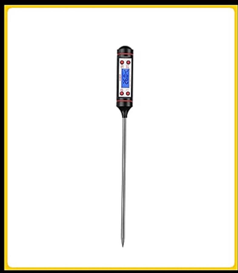 Vleesthermometer Digitale vleesthermometer keukenthermometer grillthermometer braadthermometer voor keuken bakken braden grillen