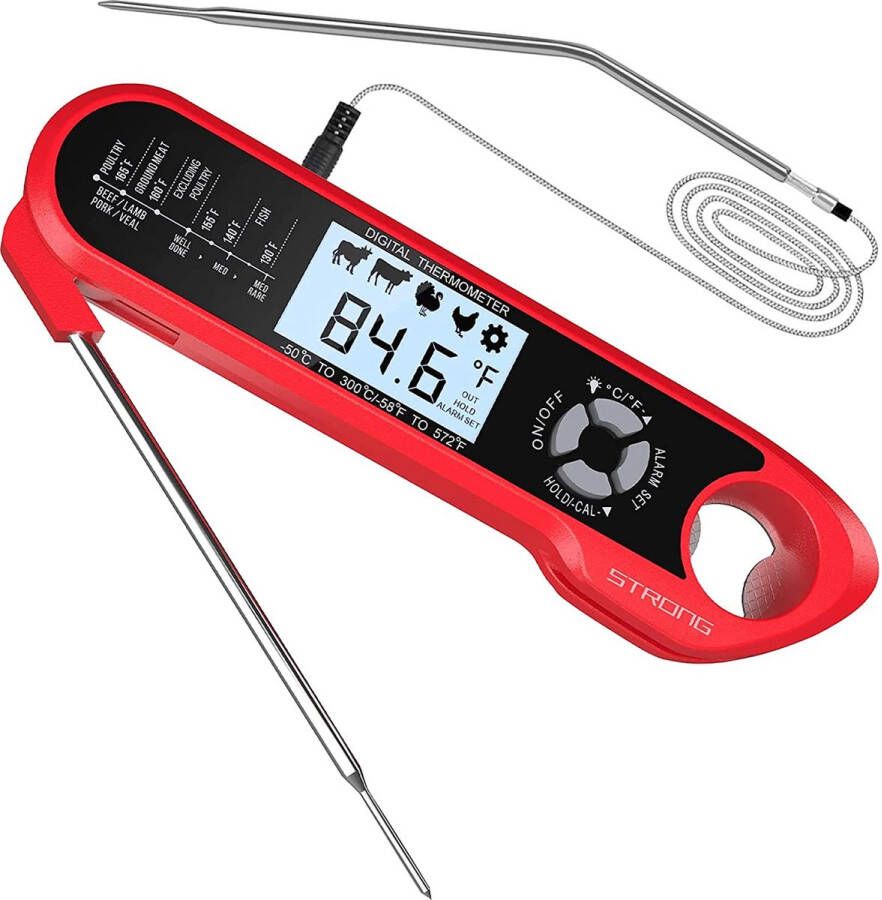 Vleesthermometer – Luxe BBQ thermometer – Grill Barbecue Vleesthermometer