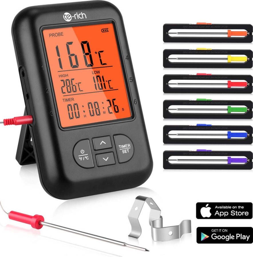 Vleesthermometer – Luxe BBQ thermometer – Grill Barbecue Vleesthermometer