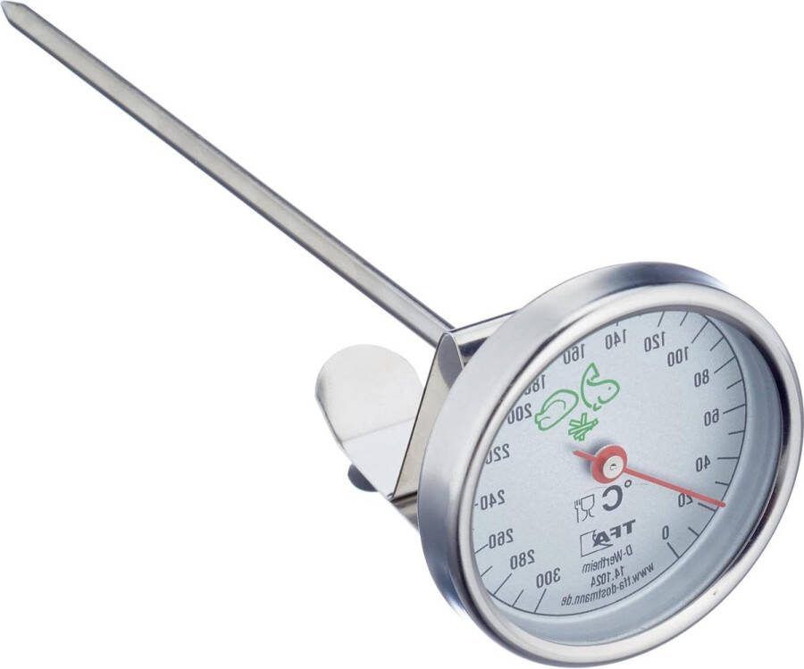 Vleesthermometer Vet-thermometer voor frituurtemperatuur roestvrij staal