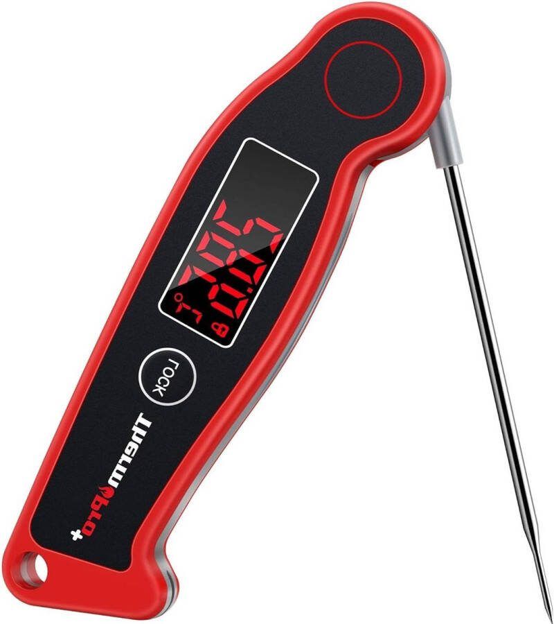 Vleesthermometer Waterdichte Voedsel Thermometer Instant Lees Koken Thermometer Keuken BBQ Digitale Vlees Thermometer Ambidexter Backlit Candy Jam Chocolade