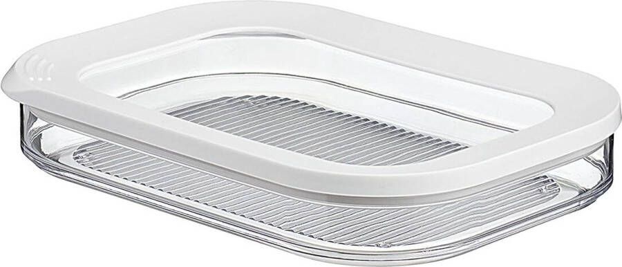 Vleeswarendoos Modula 550 1 wit voorraaddoos vleeswaren doos