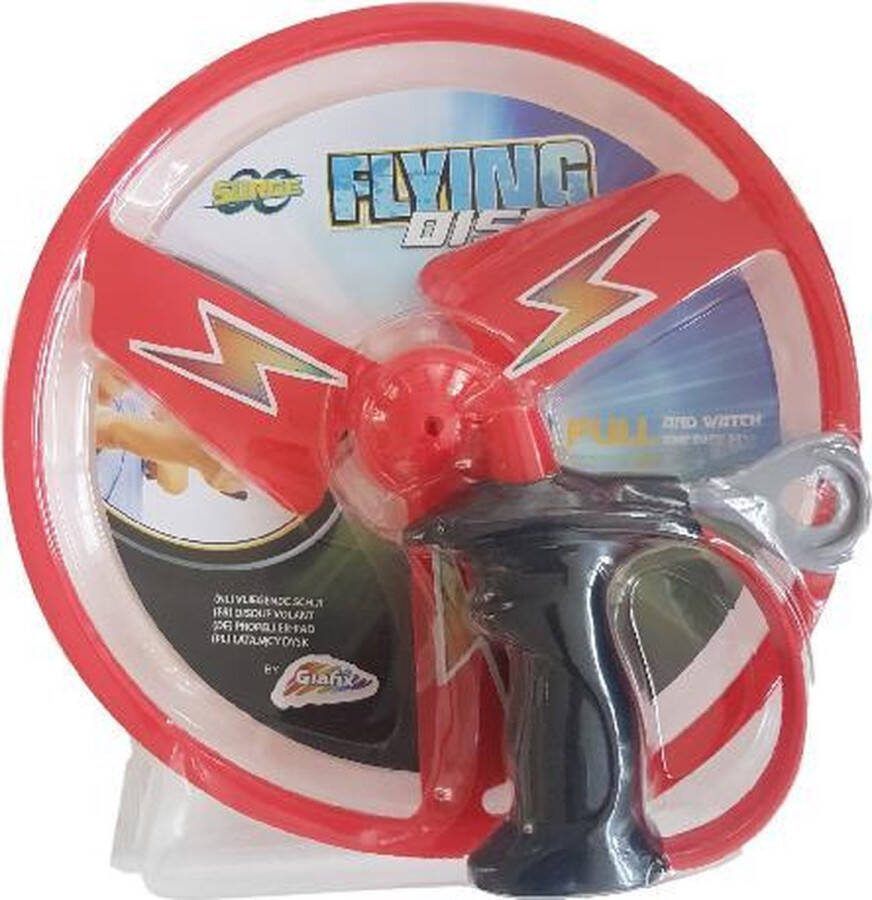 Vliegende schotel Rood Kunststof Free and Easy flying disc Speelgoed Jongen Meisje Verjaardag Zomer