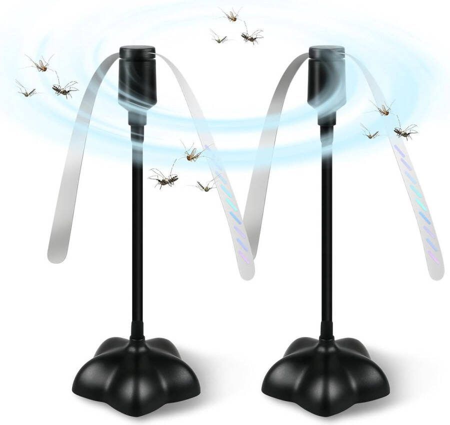 Vliegenverjager Tafel 2 Stuks Insecten Bescherming Ventilator