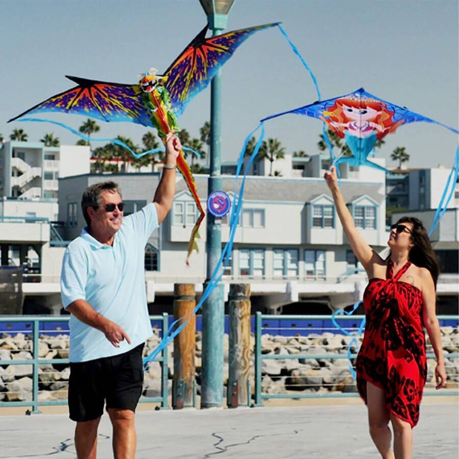 Vlieger voor kinderen speelgoed voor kinderen kite summer vlieger zomer wind