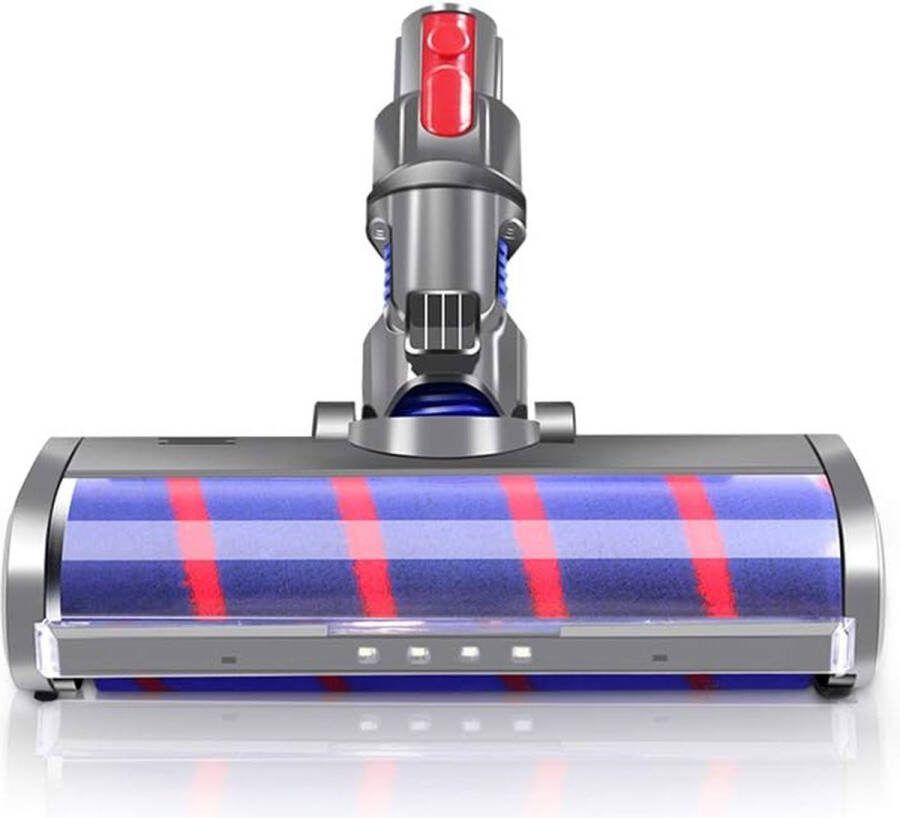 Vloerkop Zachte Rolborstel Compatibel met Geschikt voor Dyson V7 V8 V10 V11 V15 Stofzuigers Onderdelen Draaibare Motorkop Stofzuigermond geschikt voor Dyson V7 V8 V10 en V11 Steelstofzuiger – Stofzuigermondstuk Zuigmond – Stofzuigeraccessoires
