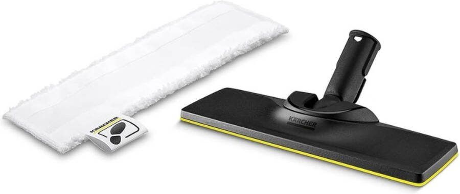 Vloermondstuk HygiëneFloors: Contactloze Vloersproeierset voor Stoomreinigers Gemakkelijk Doek Verwisselen Zonder Contact met Vuil Efficiënt en Hygiënisch Schoonmaken van Vloeren.