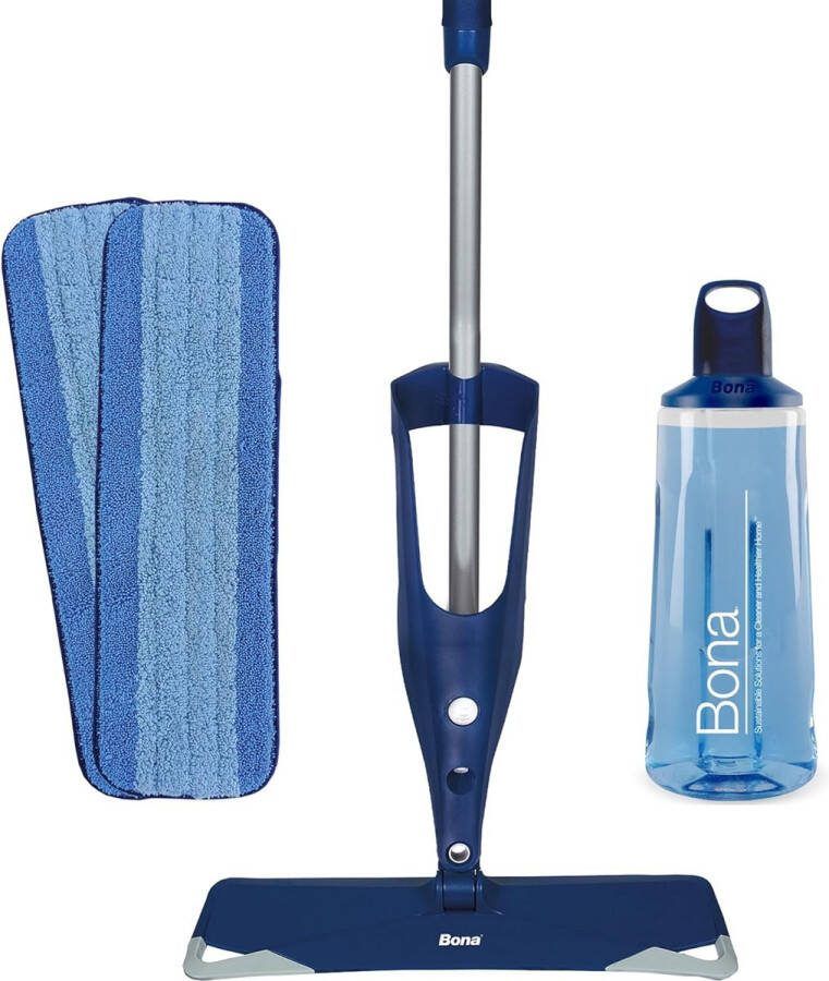 Vloermop met sprayfunctie premium spuitmop voor houten vloeren spraymop vloermopset met extra microvezel reinigingspad