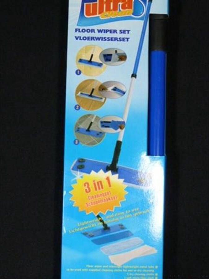 Ultra Clean Vloerwisserset 8 delig