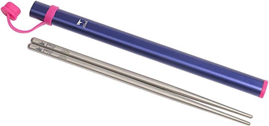 Voedsel Sticks Outdoor Tafelgerei Camping Picnic Reizen Vierkante Keith Titanium eetstokjes