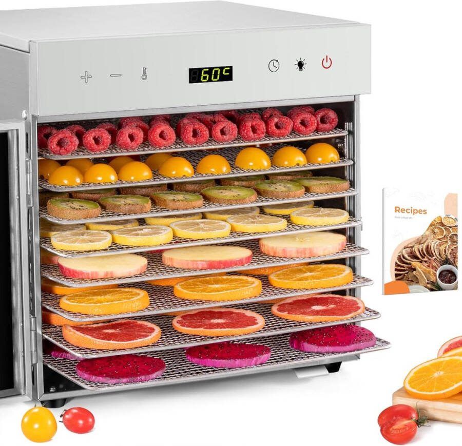 Voedseldroger Food Dryer Voor Groenten En Fruit Voor Kruiden & Vlees Droogoven 30 tot 90 Graden
