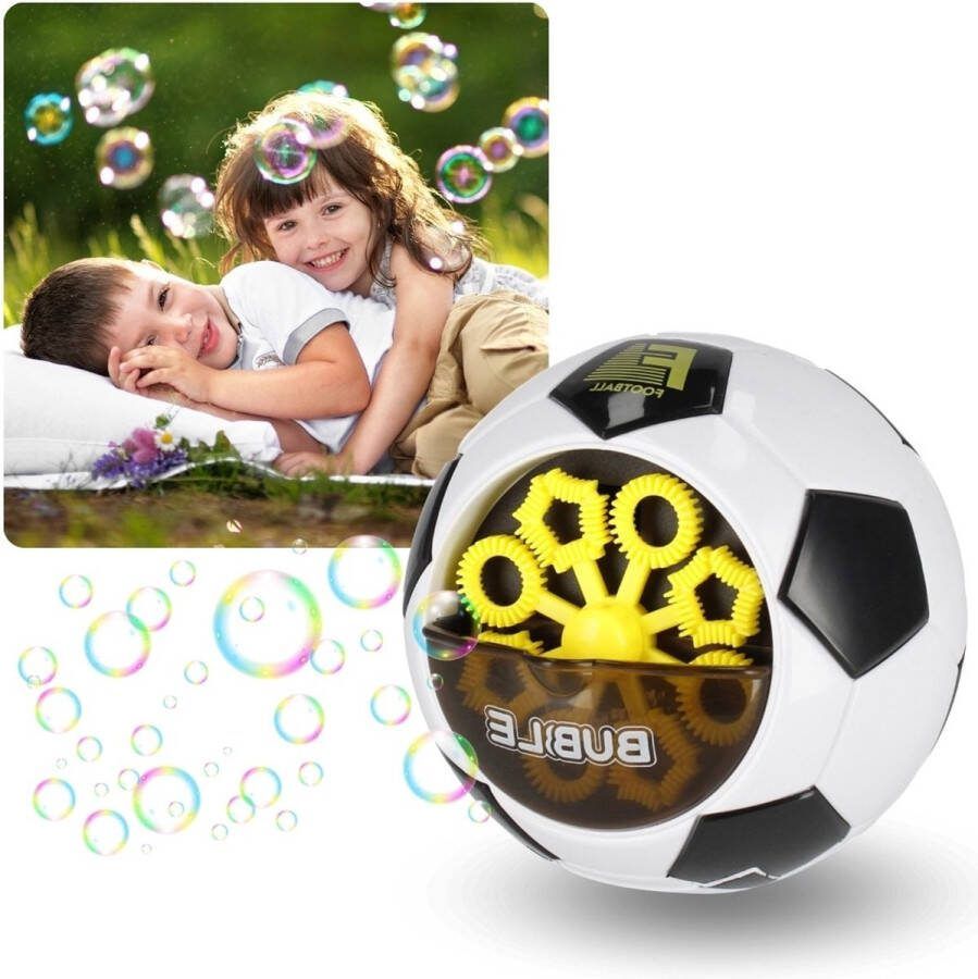 Voetbal Bellenblaasmachine + 4x10ml Oplossing