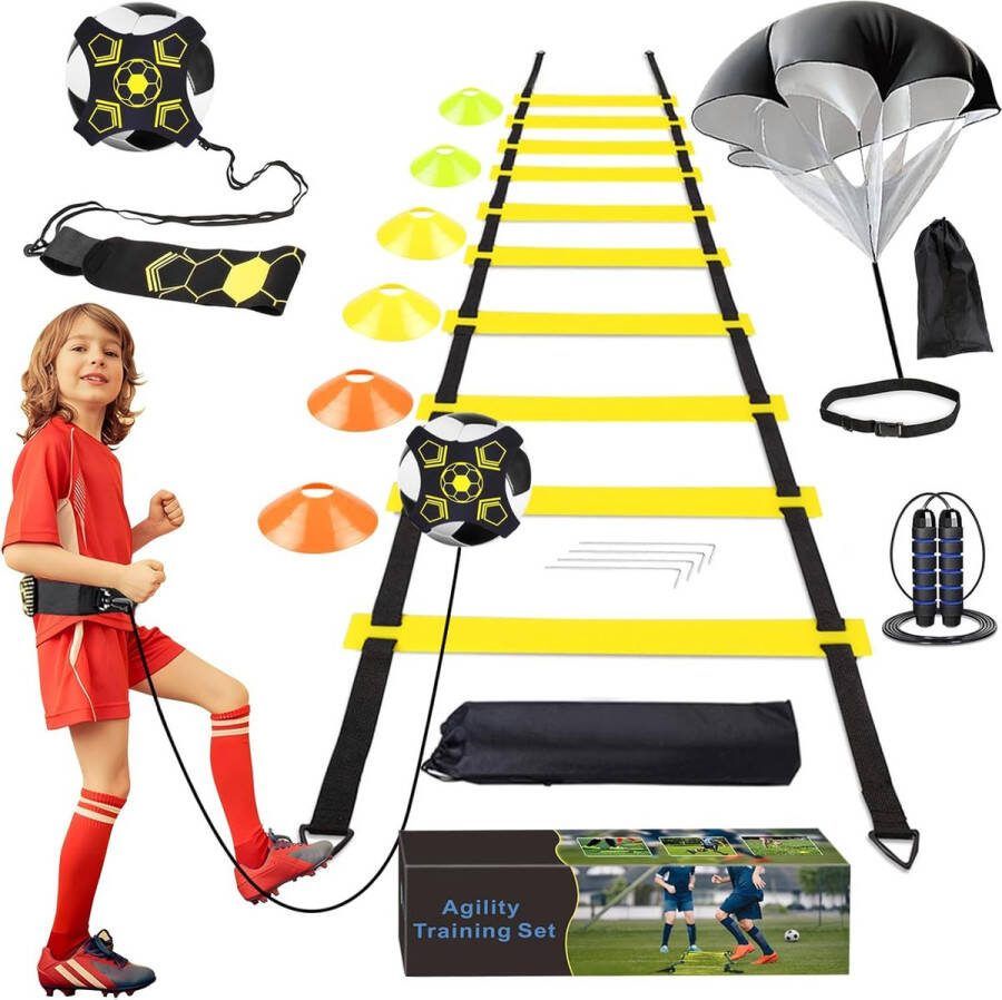 Voetbal Trainingsmateriaal Voetbal Set Voetbal Training Trainingmateriaal Voetballer
