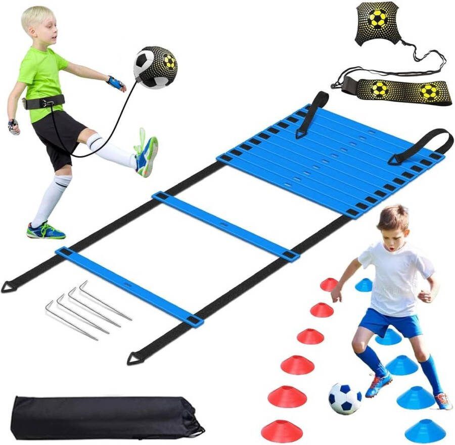 Voetbal Trainingsmateriaal Voetbal Set Voetbal Training Trainingmateriaal Voetballer