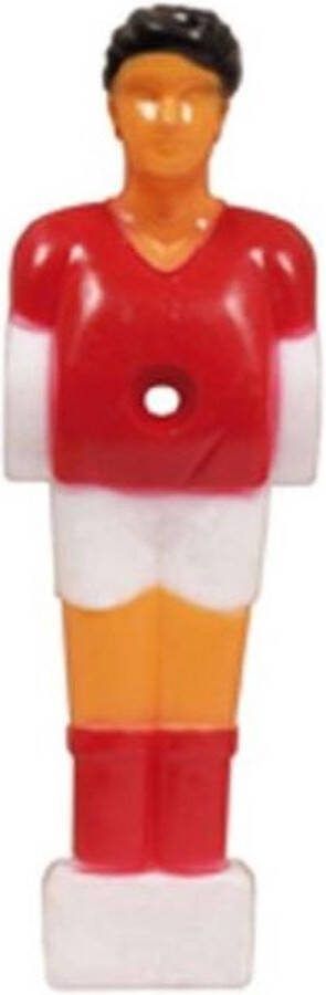 Voetbaltafel poppetje Pegasi Rood-wit 12.7 Voetbaltafel poppetje Tafelvoetbalpoppetje Tafelvoetbalspelers