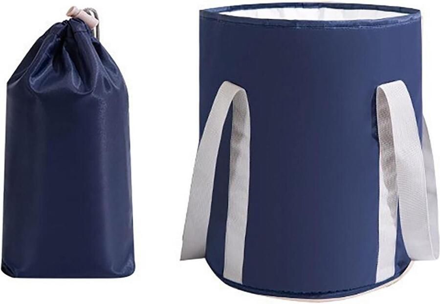 Voetenbad Opvouwbare emmer inweken voeten Draagbaar reisvoetbad 30 x 36 cm Voetenbadje pedicure-wastafel Outdoor camping