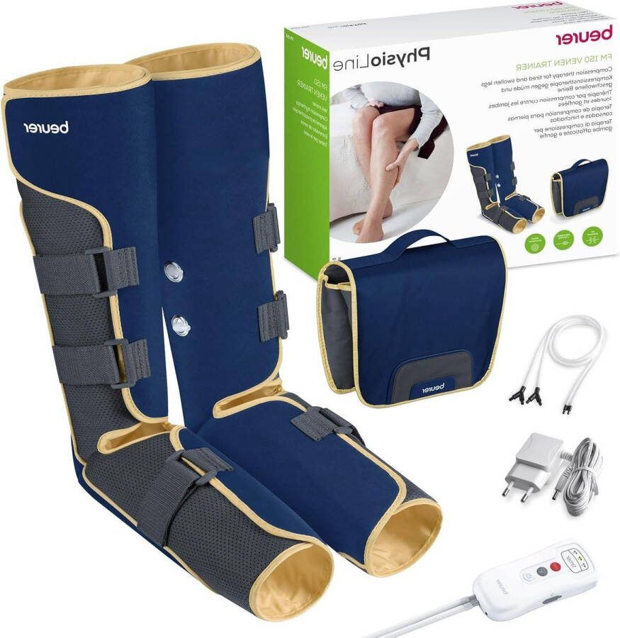 Voetmassageapparaat Voetmassage Benentrainer Beenmassage-Apparaat Luchtdrukmassage voor Spanning en Zware Benen Meerkleurig