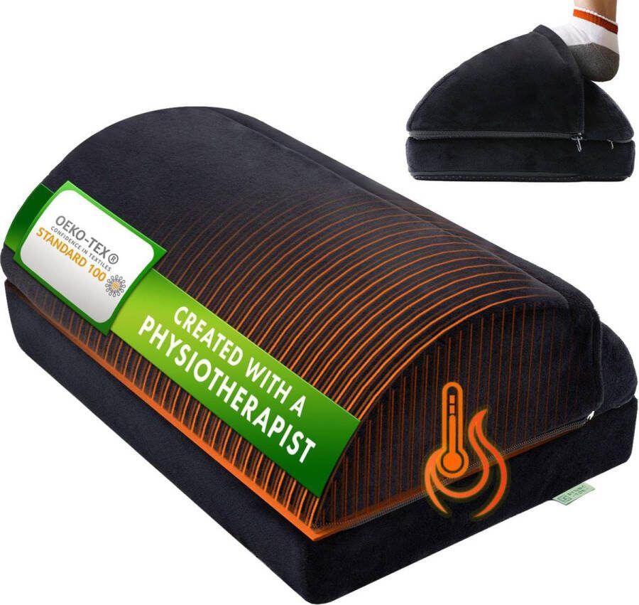 Voetsteun voor bureau met voetenvak voor warme voeten ultiem comfort betere houding in het thuiskantoor hoogwaardige accessoires voor iviteit op het werk