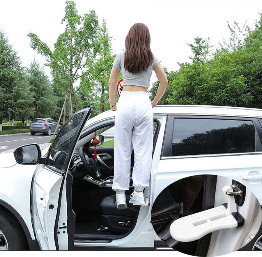 Voetsteunen-auto pedaal-deur pedaal-auto-Vouwwagen Deur Klink Haak Stap Voetpedaal- Ladder- Toepasbaar op Voor Jeep Truck Dak